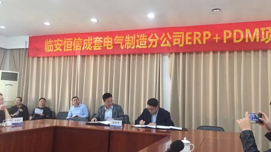 杭州电力设备制造有限公司临安恒信成套电气分公司信息化项目